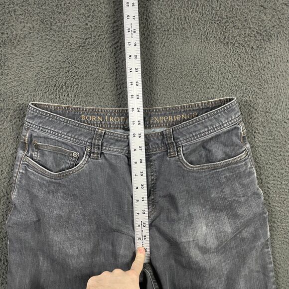 Prana Jeans Mens 32x34 Gray Bridger Slim Fit Dark Wash Denim Stretch Outdoor - Picture 14 of 16